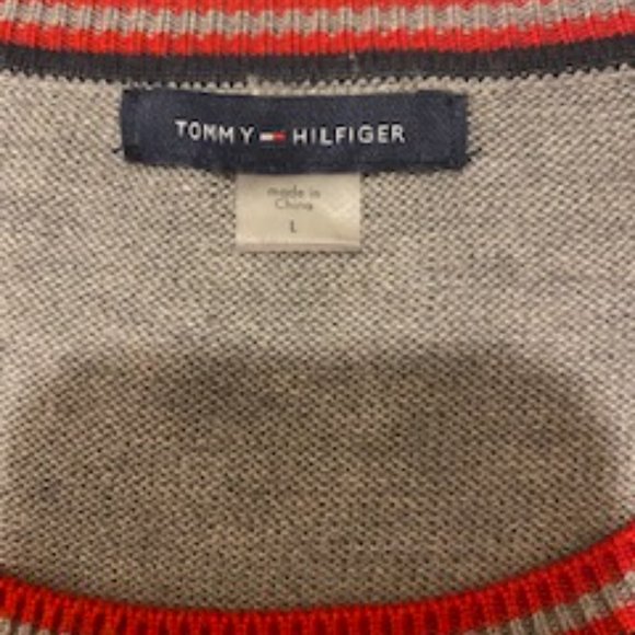Tommy Hilfiger Sweater Dress, Size L, Gray - Picture 2 of 5
